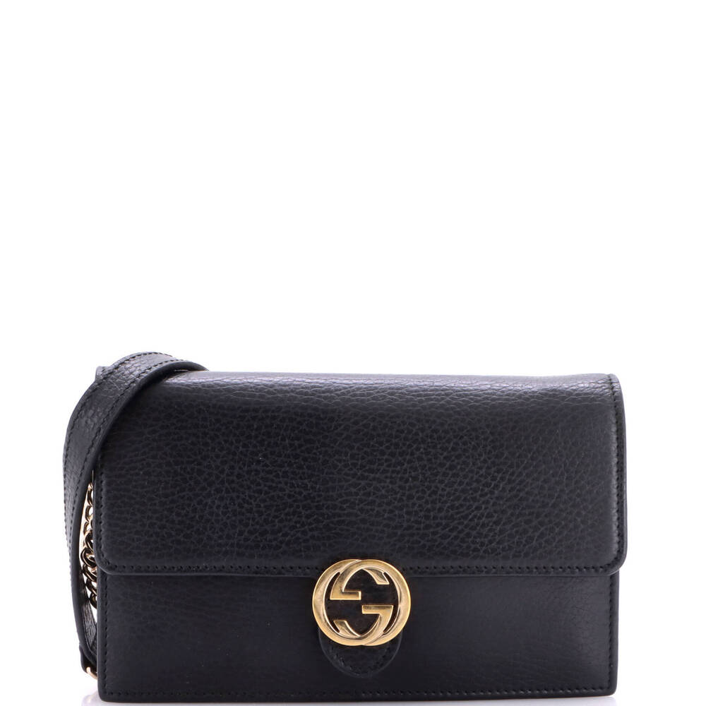 Gucci Interlocking Wallet on Chain